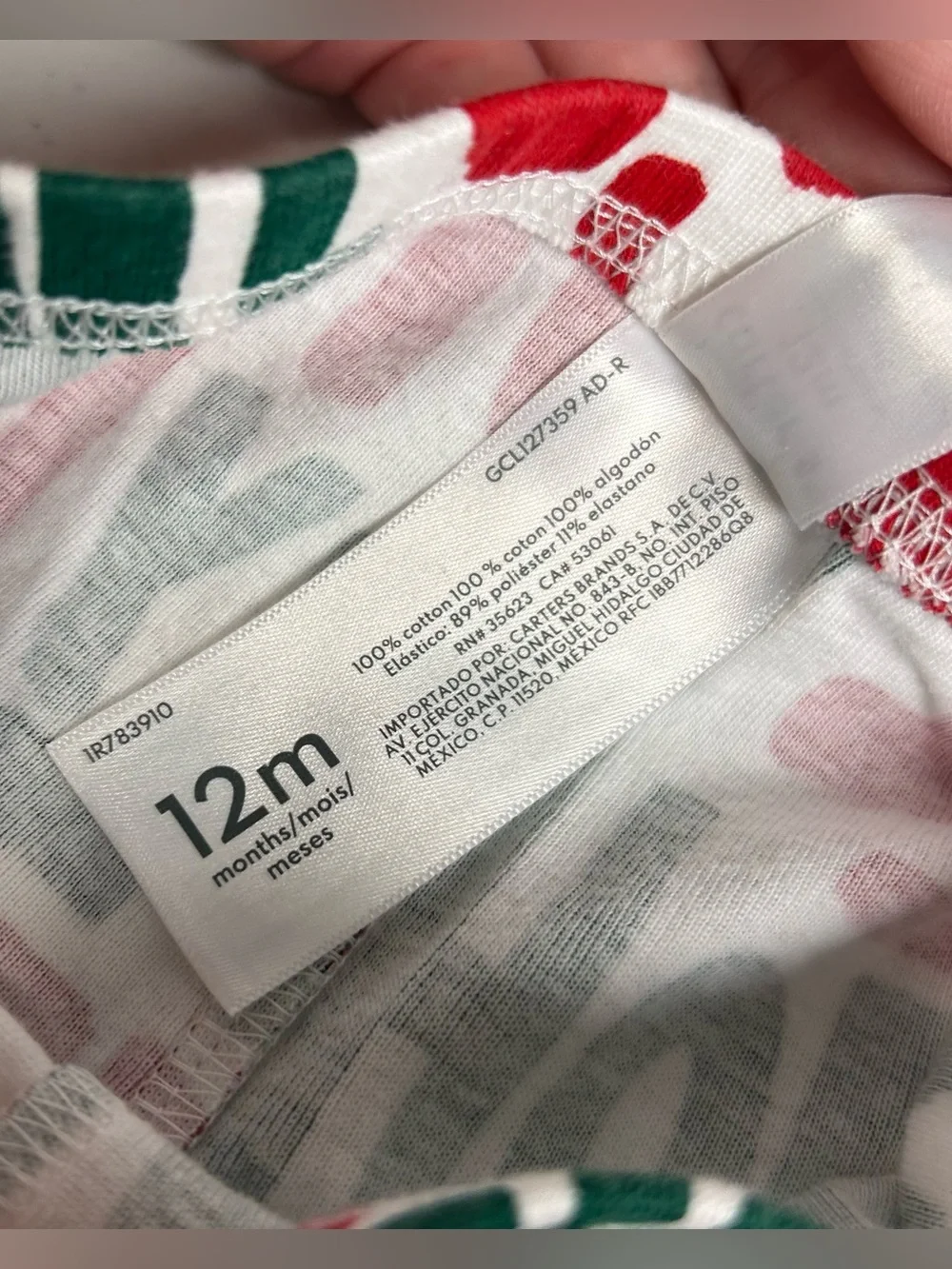 🎄Christmas Pajama Bundle Size 12 Months Lot of 2 Pairs of PJ’s